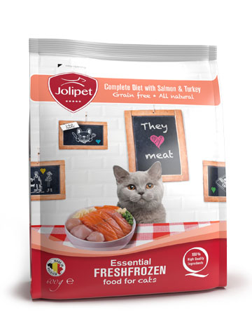 Jolipet Dieet met Kalkoen & Zalm kattenvoeding